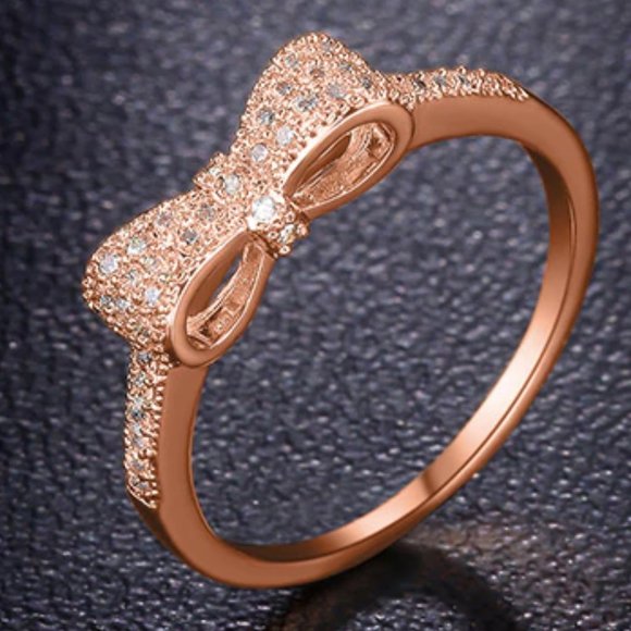 VIDEO LISTING Dainty Bow Ring - Picture 11 of 17